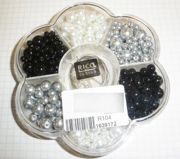 RICO Design — Fleur Perles ('Beads flower')