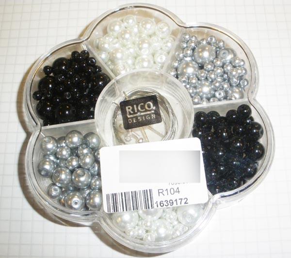 RICO Design — Fleur Perles ('Beads flower')
