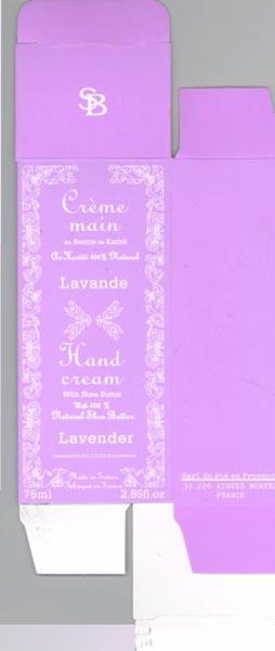 Un été en provence / SB — Crème main Au Beurre de Karité - Lavande