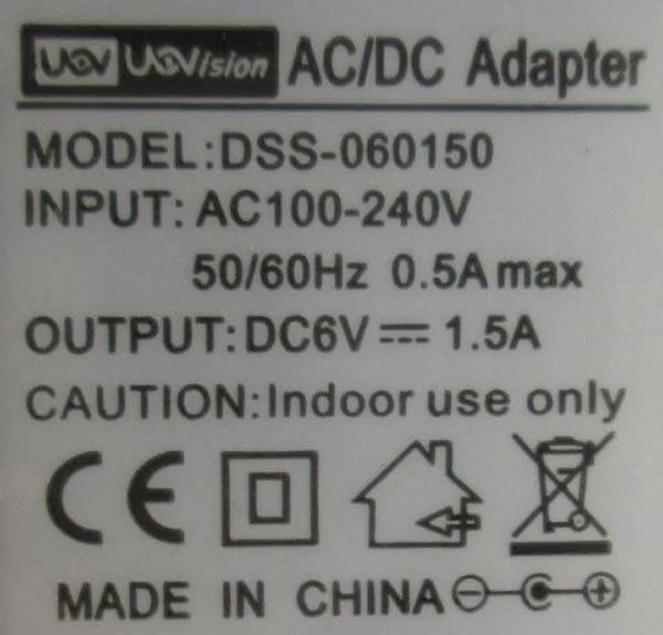 UO Vision — Battery charger