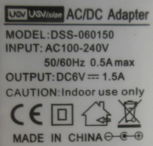 UO Vision — Battery charger