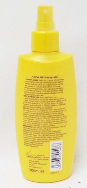 Aloha — Sunscreen