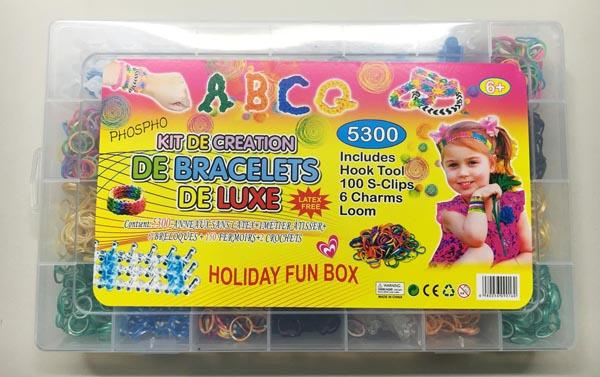 Kit de création de bracelets de luxe - Holiday Fun Box