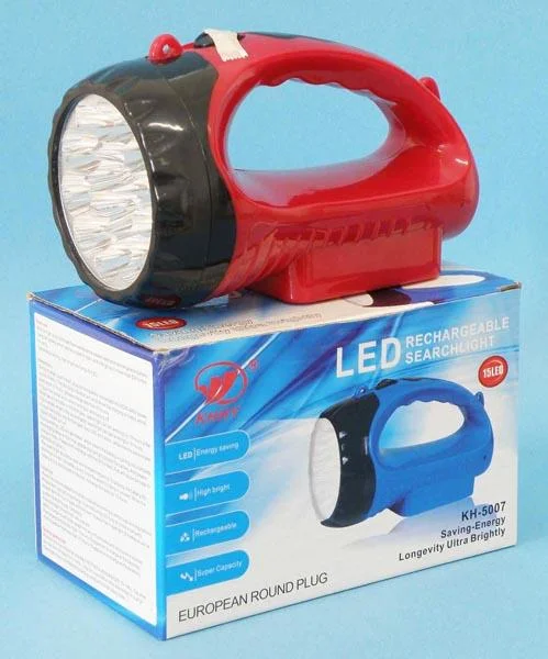 KHHY — LED RECHARGEABLE SEARCHLIGHT