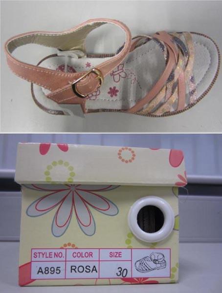 Bubble Bobble — Girls' sandals
