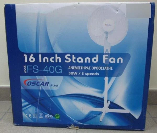 OSCAR PLUS — 16 Inch Stand Fan