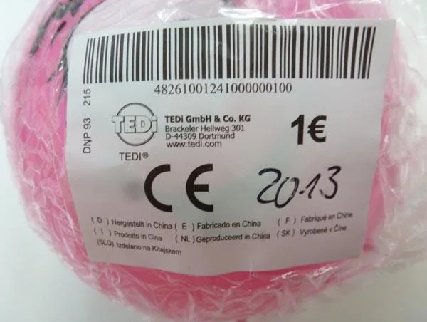 TEDI — Soft rubber ball