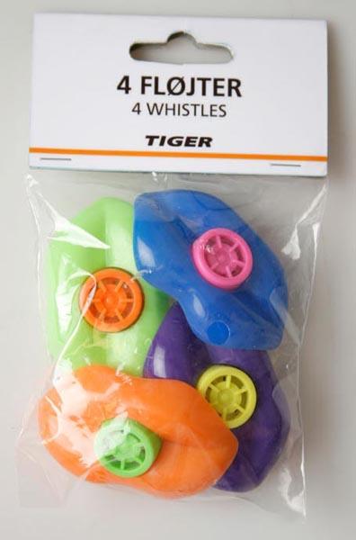 TIGER — 4 FLØJTER - 4 WHISTLES