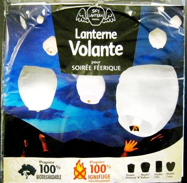 Sky Lantern — Lanterne Volante ('Flying lantern')