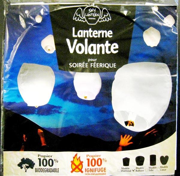 Sky Lantern — Lanterne Volante ('Flying lantern')