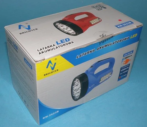 BRIGHTER — LATARKA AKUMULATOROWA LED