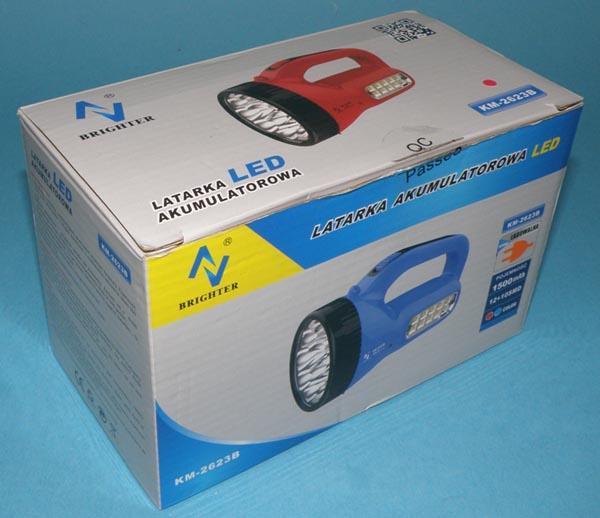 BRIGHTER — LATARKA AKUMULATOROWA LED