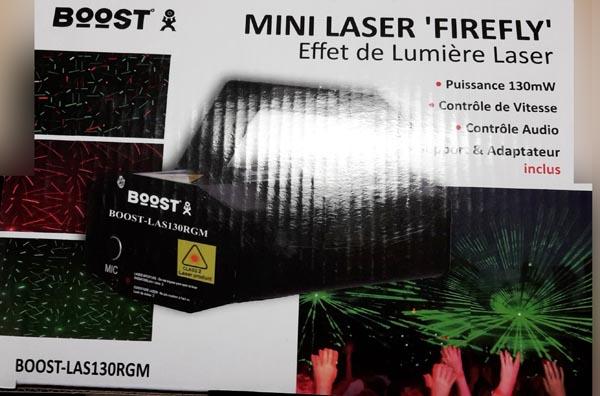 BOOST — Mini laser firefly
