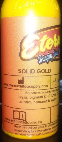 Eternal Ink — Solid Gold