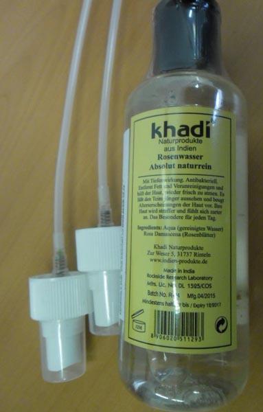 khadi — Rosenwasser Absolut naturrein