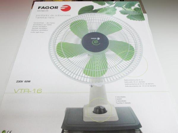 FAGOR — Tabletop Fans