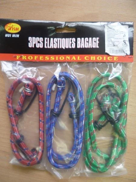 HUI MIN — 3PCS ELASTIQUES BAGAGE ('3 pieces elasticated luggage straps')