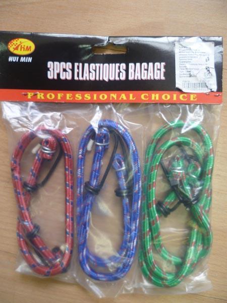 HUI MIN — 3PCS ELASTIQUES BAGAGE ('3 pieces elasticated luggage straps')