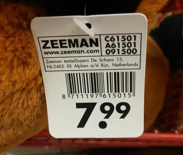 ZEEMAN — Soft toy