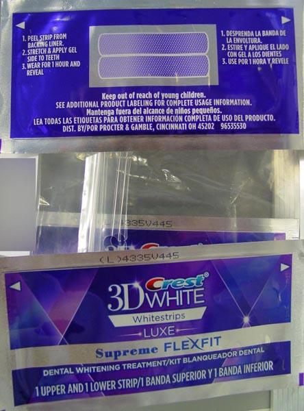 Crest — 3D White Whitestrips LUXE - Supreme FLEXFIT