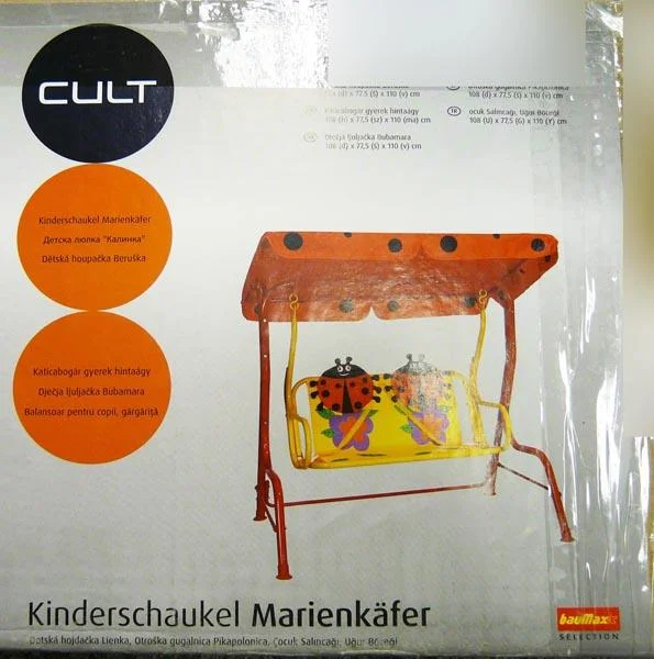 CULT / Baumax — Kinderschaukel  Marienkafer