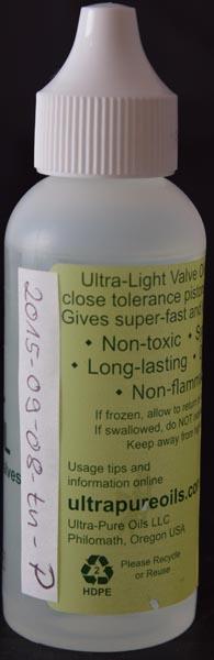 ULTRA PURE — 1.) Valve Oil - Ultra Light; 2.) Valve Oil - Professional