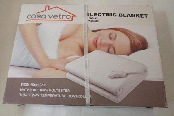 Casa Vetro — Electric blanket