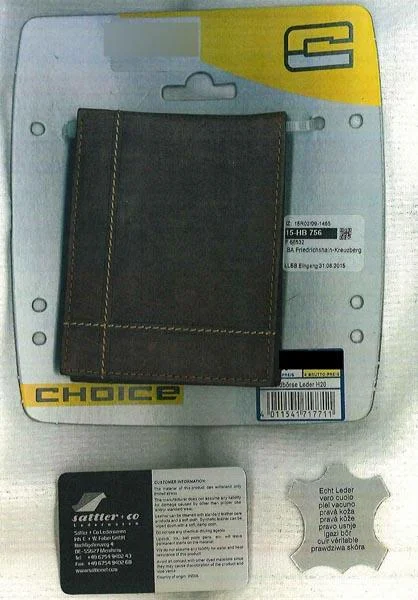 Choice — Leather wallet