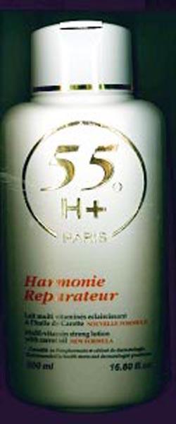 55 H+ PARIS — Harmonie Reparateur - Multi-vitamin strong lotion with carrot oil