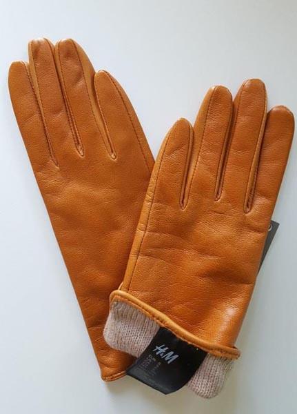 H&M — Leather gloves