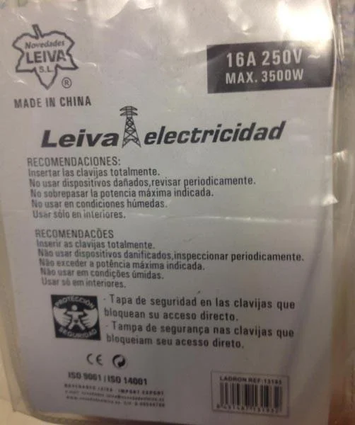 LEIVA — Plug adaptor