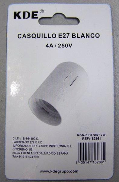 KDE — Casquillo E27 Blanco