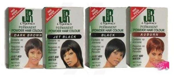 JR Beauty — Organics Permanent Powder Hair Colour