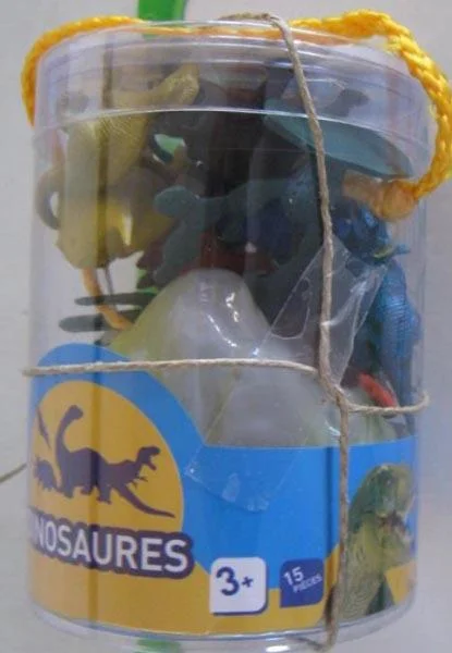 Les Comptoirs du Monde — Plastic dinosaur figures