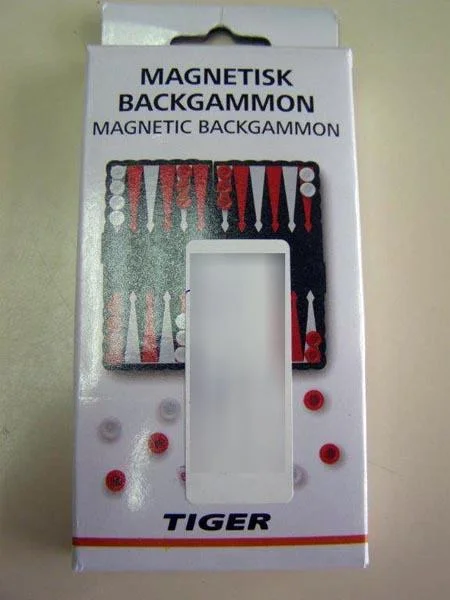 TIGER — MAGNETISK BACKGAMMON ('Magnetic Backgammon')