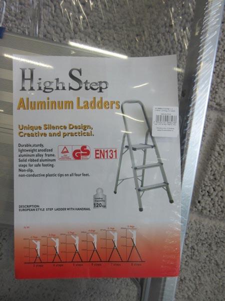 High Step — Aluminum Ladders