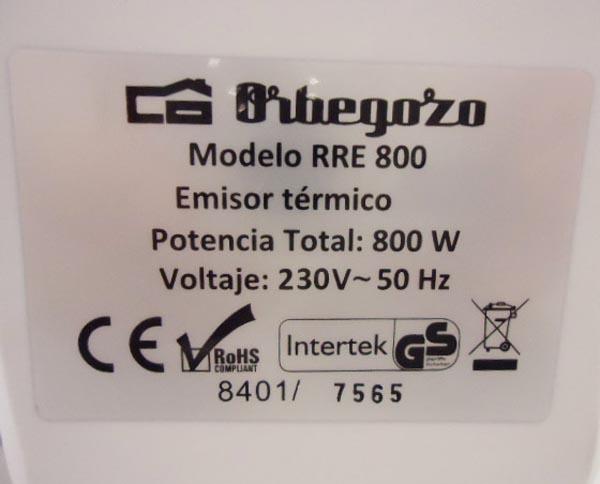 Orbegozo — Emisor Térmico