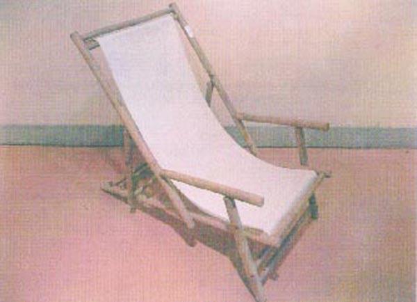 ALEA ESPRIT DÉCO — Bamboo deckchair