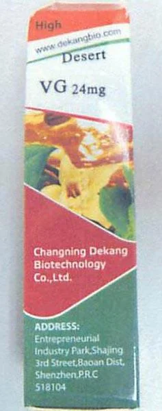DEKANG — Liquid for e-cigarettes