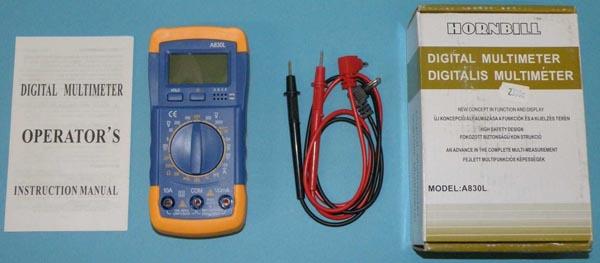 HORNBILL and STRONGER — Digital Multimeter/ Digitális Multiméter