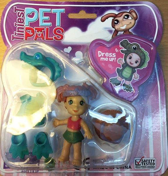 Tiniest Pet Pals — Plastic doll