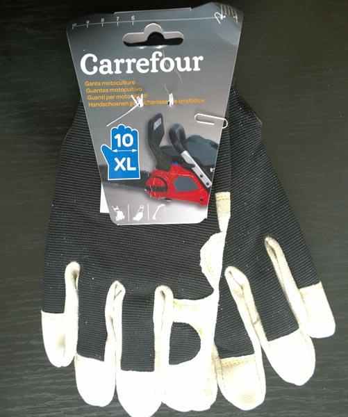 Carrefour — Gants motoculture