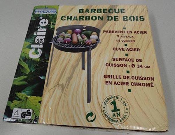 CLAIRE, FRIODIS — BARBECUE - CHARBON DE BOIS
