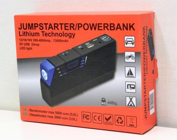 Satex — Jumpstarter / Powerbank