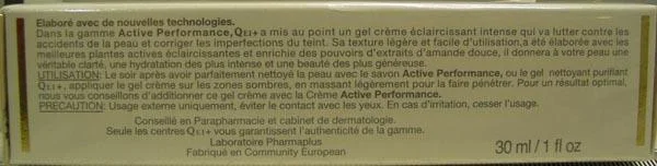 Laboratoire Pharmaplus, QEI+ Paris — Active Performance Multi-action - Moisturising Toning Cream-Gel