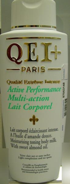 Laboratoire Pharmaplus, QEI+ Paris — Active Performance Multi-action - Moisturising toning body milk