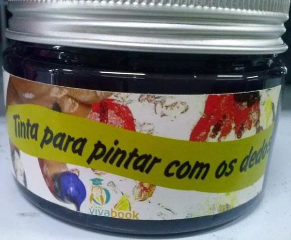 vivabook — Tinta para pintar com os dedos ('Finger paint')