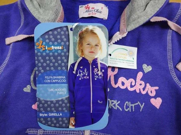KIMI FRENA — Girl hooded fleece