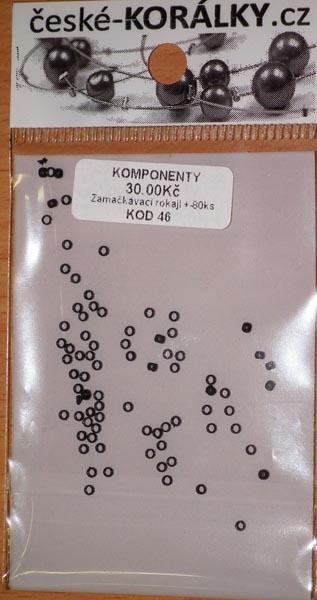 české-KORÁLKY — Zamačkávací rokajl ("Crimp beads")