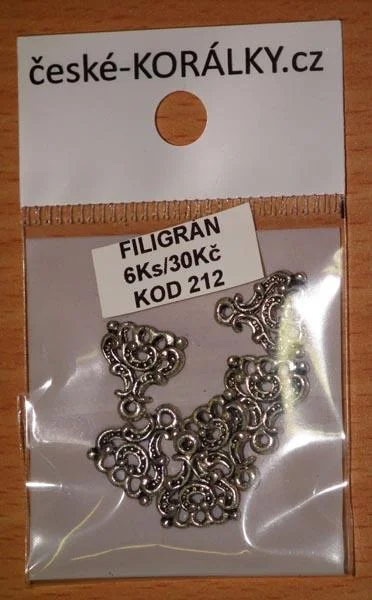 české-KORÁLKY — Filigrán